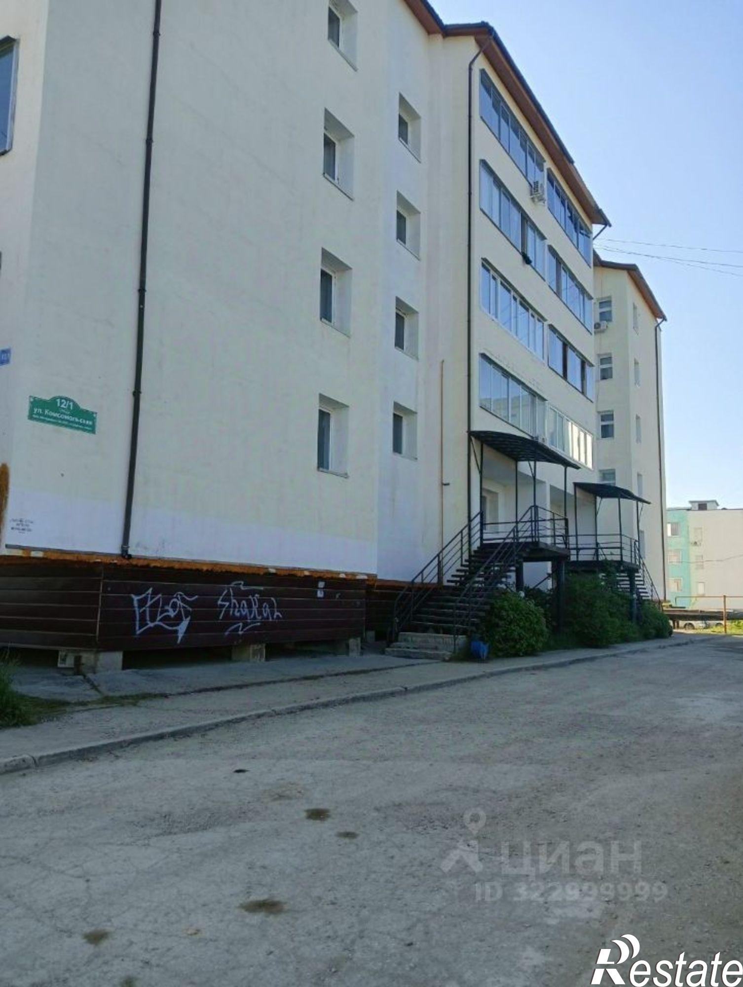 Купить квартиру за 4 600 000 рублей на Комсомольская улица, 12/1