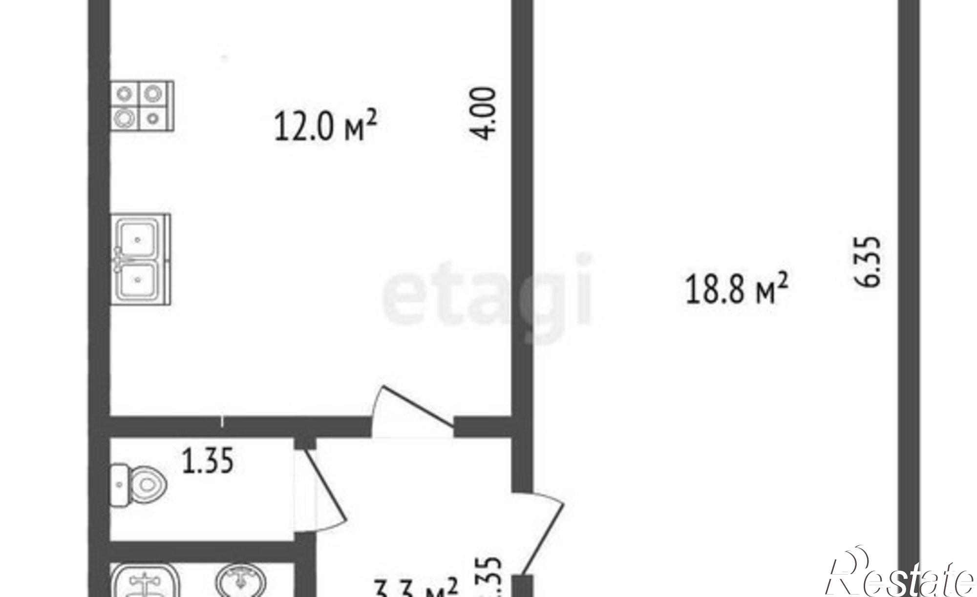 Купить квартиру за 2 150 000 рублей на Заводская улица, 5