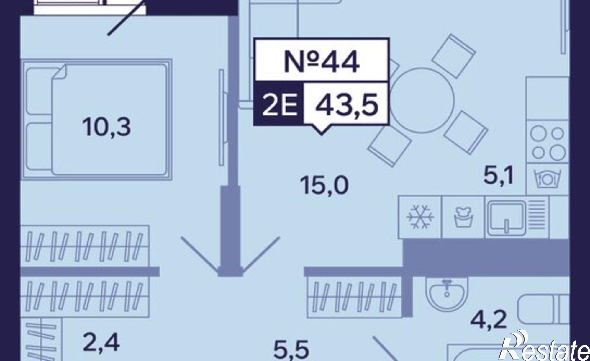 Купить квартиру за 8 800 000 рублей на Республика Саха (Якутия), Якутск, Новопортовская улица