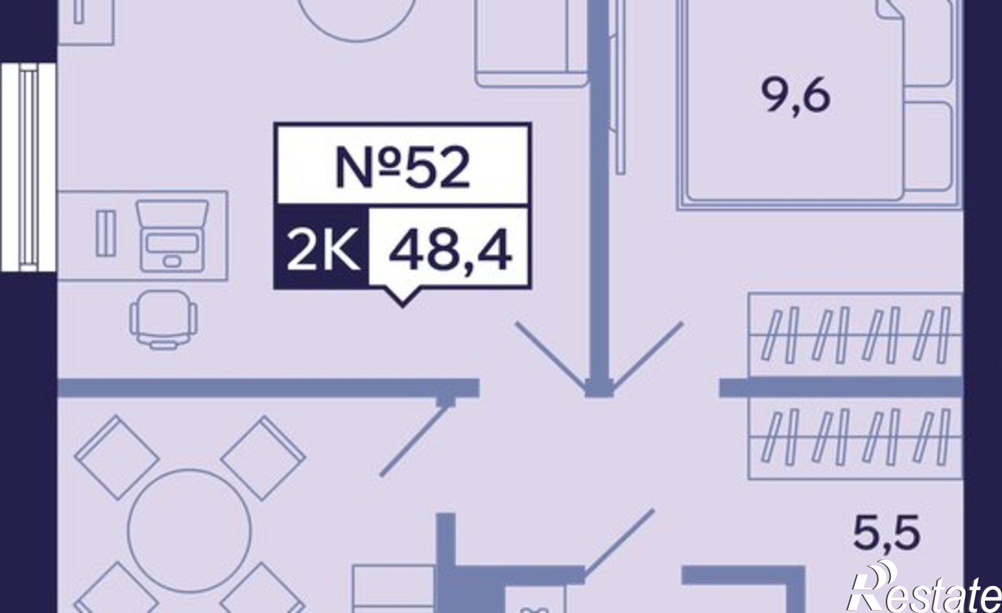 Купить квартиру за 9 994 600 рублей на Республика Саха (Якутия), Якутск, Новопортовская улица