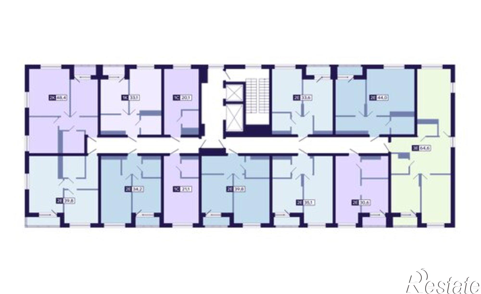 Купить квартиру за 9 994 600 рублей на Республика Саха (Якутия), Якутск, Новопортовская улица