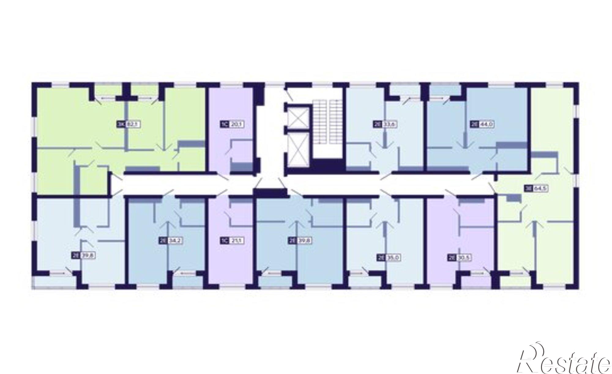 Купить квартиру за 15 748 800 рублей на Республика Саха (Якутия), Якутск, Новопортовская улица