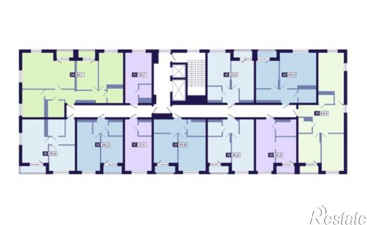 3-комн квартира в новом доме Республика Саха (Якутия), Якутск, Новопортовская улица
